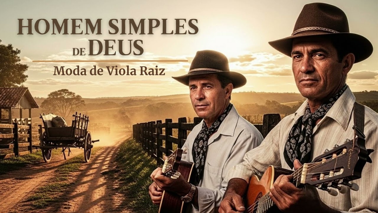Homem Simples de Deus | Moda de Viola Sertaneja Raiz