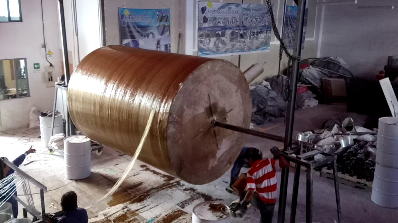 Tanques en fibra de vidrio