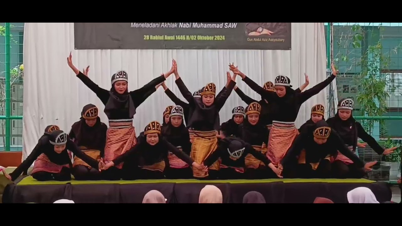 Tari Saman @Ekskul tari mtsn 1 Garut 2025