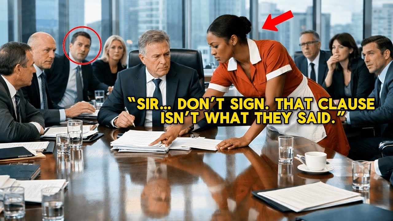The Billionaire Was About To Sign Bankruptcy Papers — When Black Waitress Spotted a Crucial Mistak