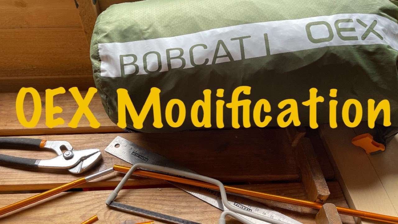 OEX Bobcat 1 Pole Modification - OEX Tent Mod - #OEX #Bobcat1 #OEXBOBCAT1 #Coyote #Jackal #Phoxx