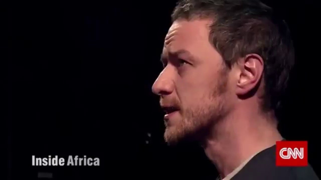 Inside Africa Dramatic Need - James McAvoy performs 'Shoes'