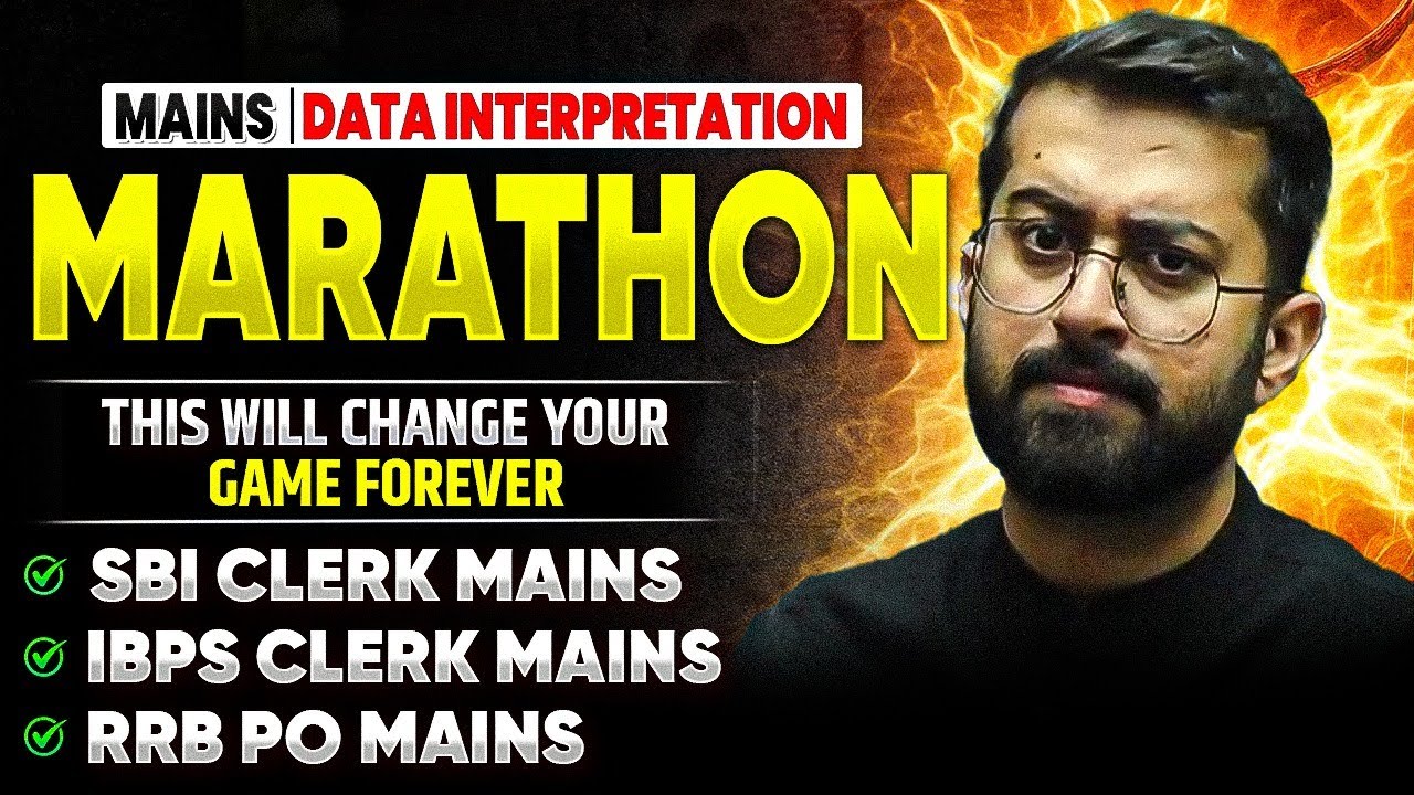 🔥 Mains DI Marathon | Best Methods & Techniques 🎯 | SBI Clerk, IBPS Clerk & RRB Exam | Aashish Arora