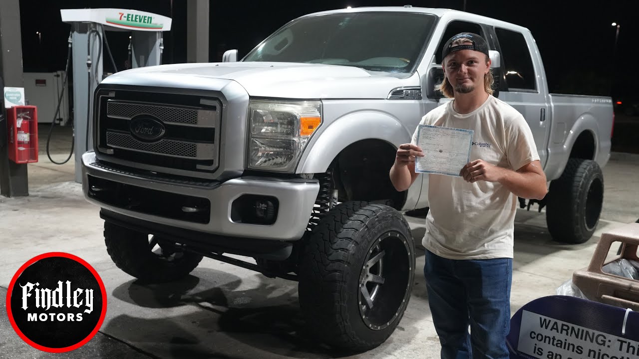 He Bought a 2016 F250 Platinum for $260! *#Findleymotors12*