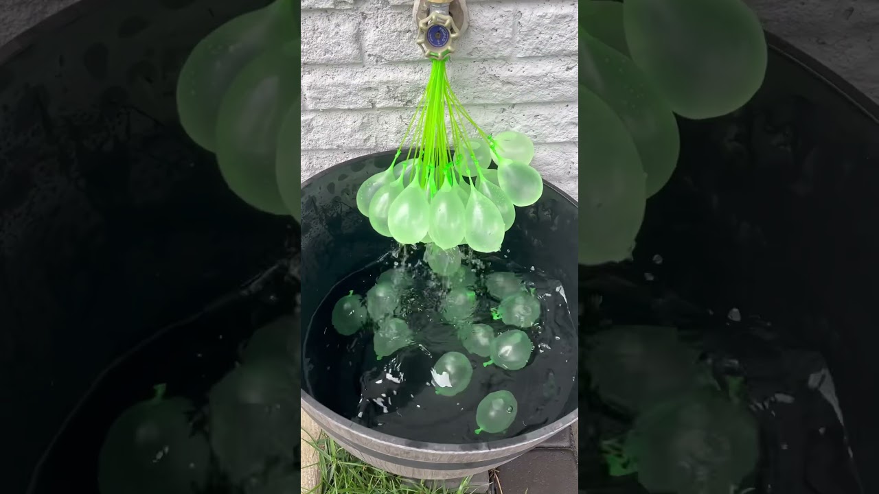 Water Balloons!!!! 😳😱🤩😊  #waterballoons #summertoys #watertoys #waterballoon #watertoy