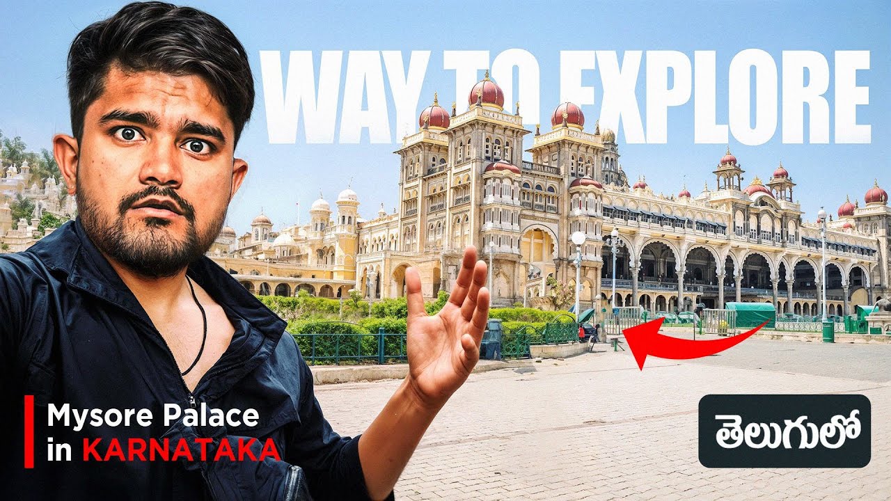 The BEST Way To Explore Mysore Palace in KARNATAKA | Travel Vibes With Kiran