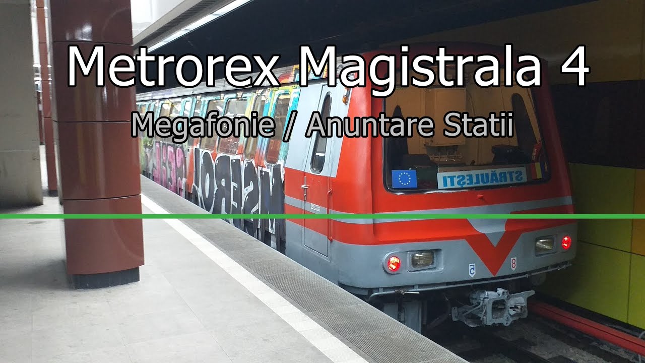 Megafonie M4 | Anuntare statii Metrou
