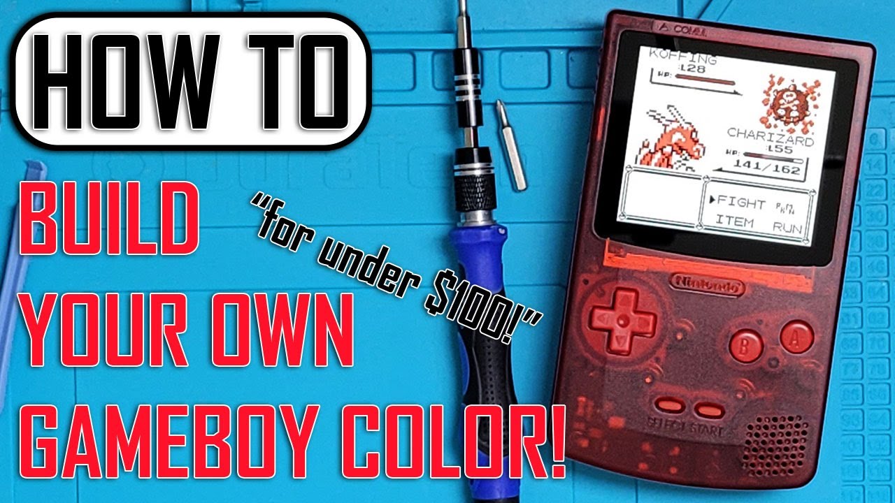 Build Your Own FPGA Game Boy Color In 5 Minutes! How To Guide