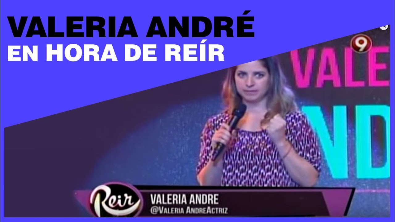 Valeria André en Hora de Reír