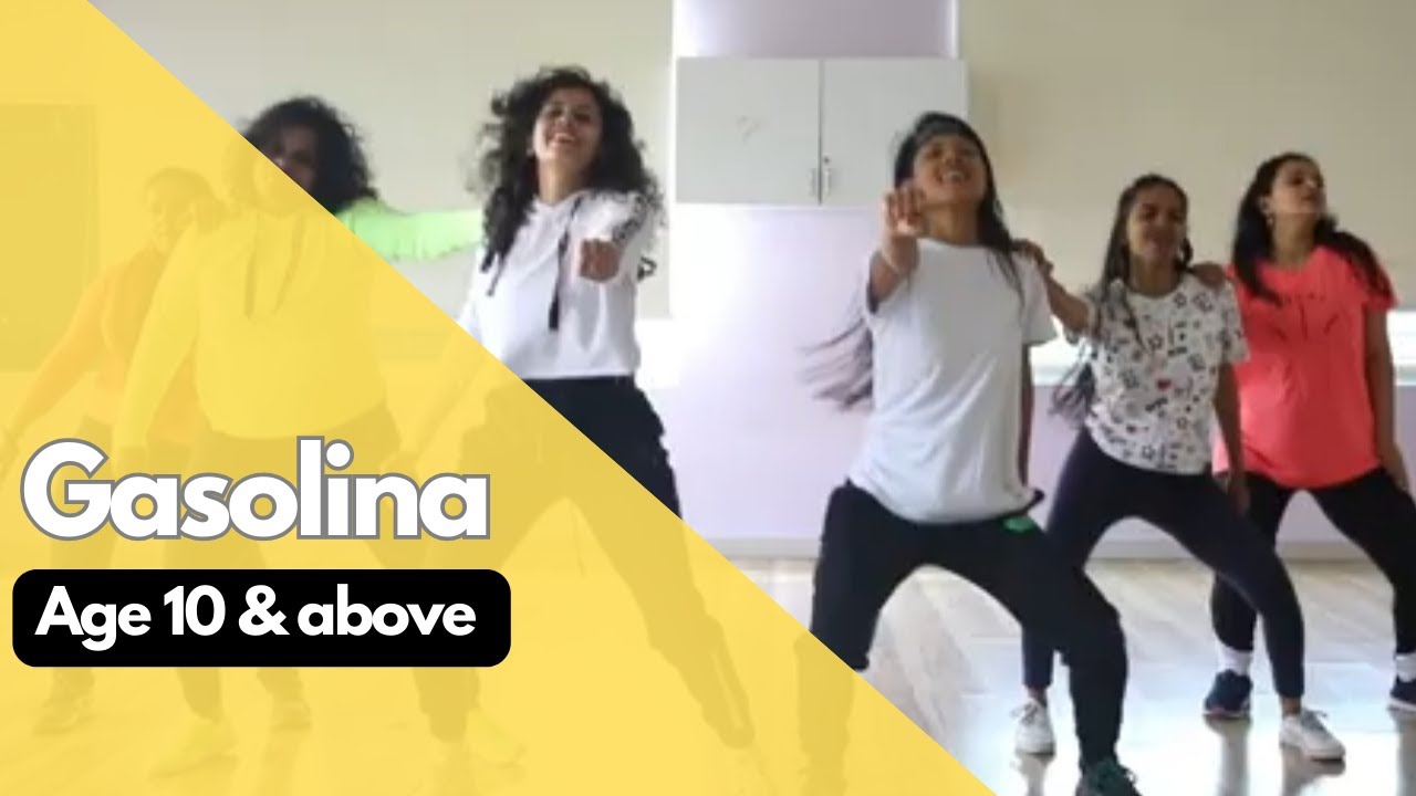 Gasolina | Easy Kids Choreography | Age 10 & above | Rhythmus HappyFeet