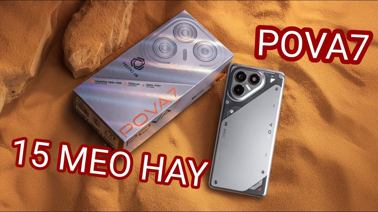 TOP 15 MẸO CỰC HAY TRÊN TECNO POVA 7 BẠN NÊN BIẾT !!!