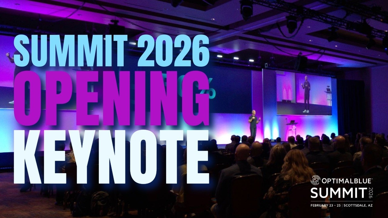 Opening General Session: AI Adoption & 9 Platform Innovations | Optimal Blue Summit 2026