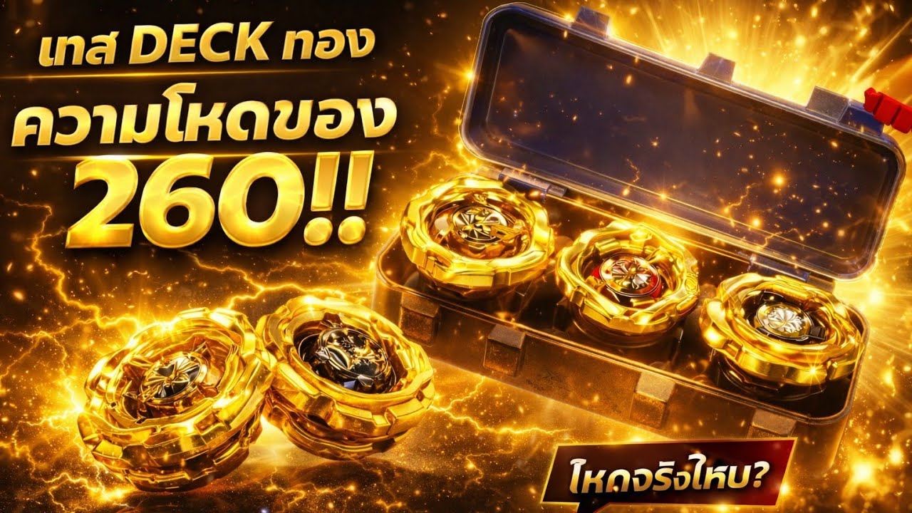 เทสระบบDECKทองก่อนไปแข่งG3 กับเจอความโหดของ260???