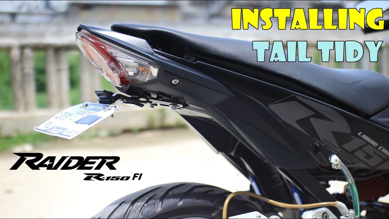 INSTALLING TAIL TIDY | RAIDER 150 FI | KAMBYO MOTO