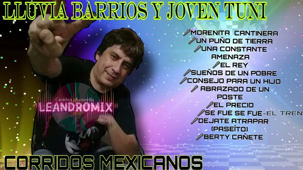 LLUVIA BARRIOS Y EL JOVEN TUNY CORRIDOS