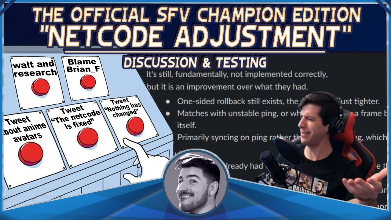 Sajam Discusses & Tests the SFV Champion Edition 