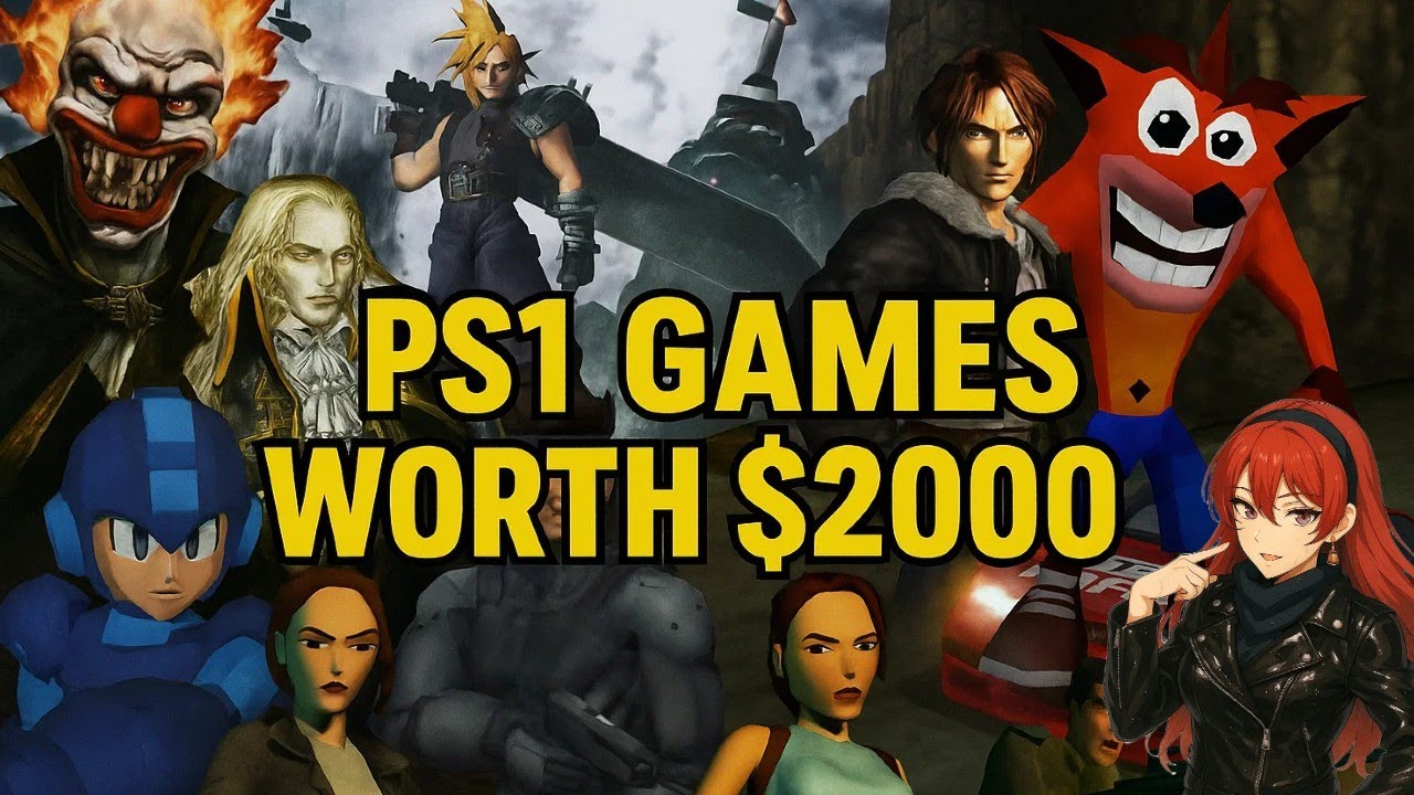 Most Expensive PS1 Games You&rsquo;ll Never Believe Exist!