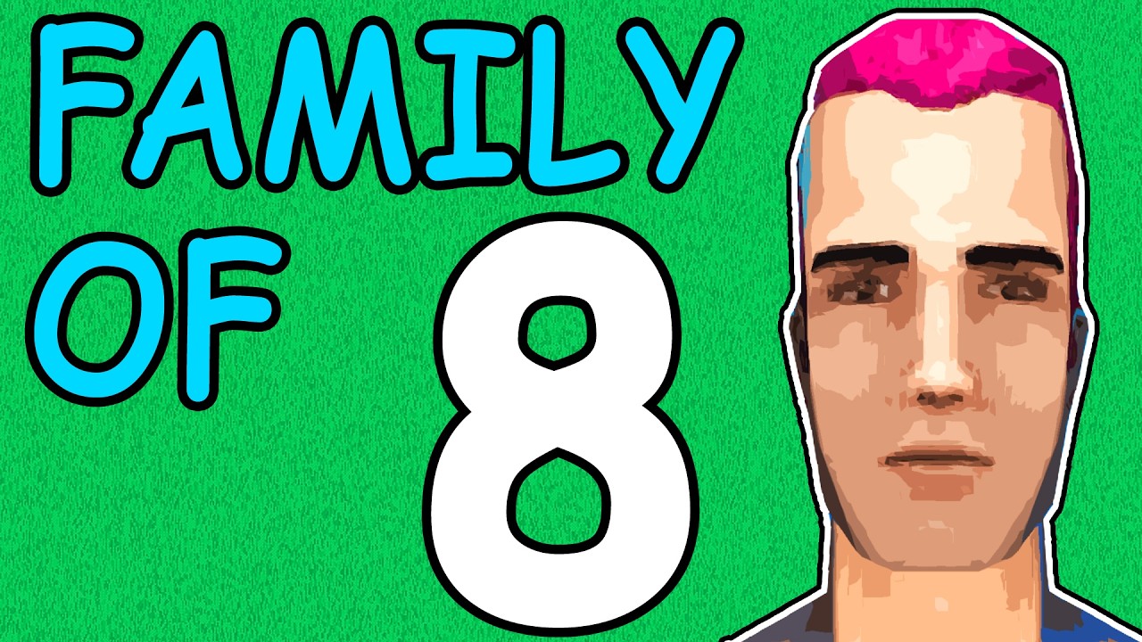 The Sims 1, челлендж с семьёй из 8 человек чуть меня не доконал..