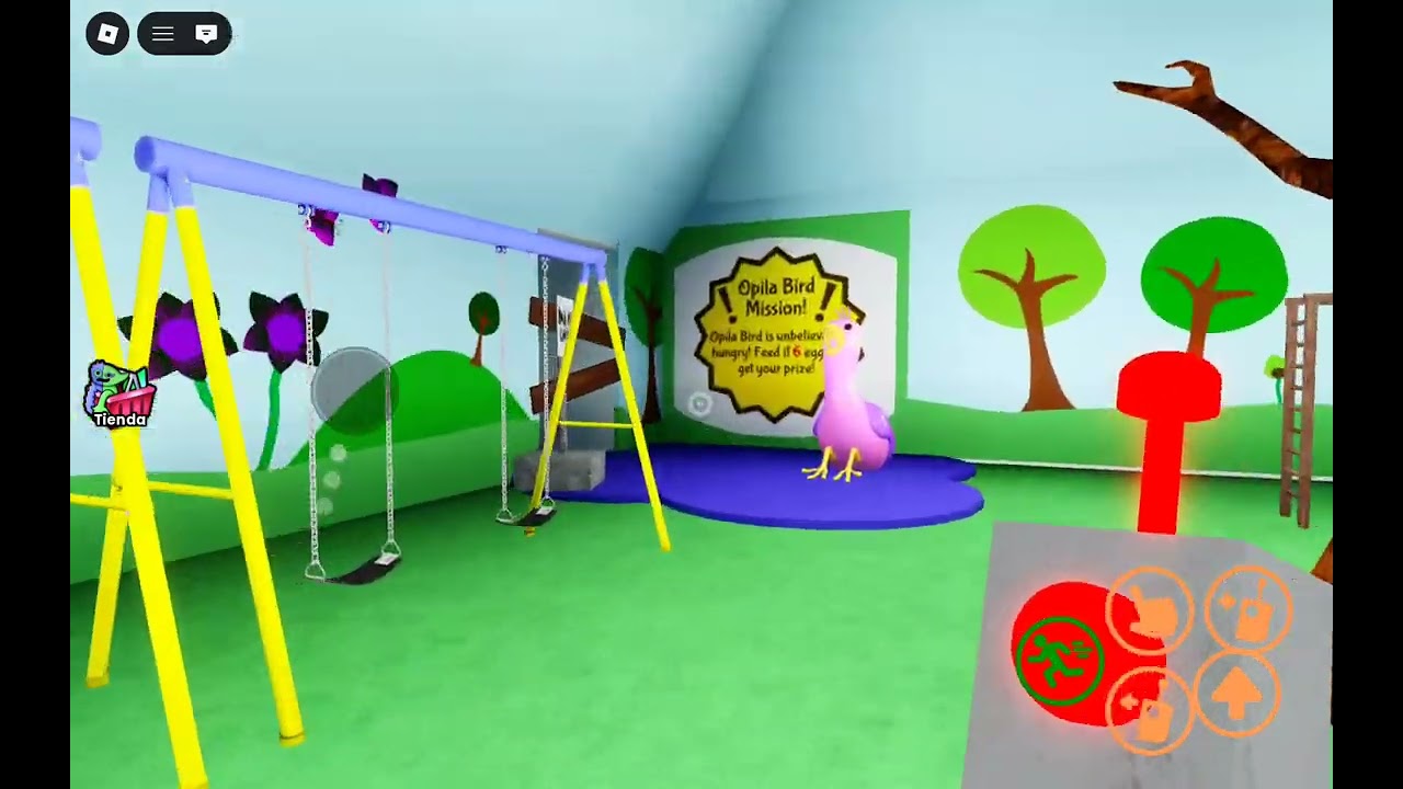 JUGANDO A GRARDEN OF BATBAM EN ROBLOX CON MI HERMANO