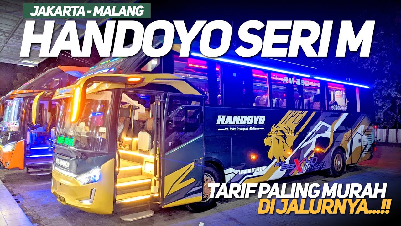 TARIF PALING MURAH DIJALURNYA, DAPAT FASILITAS INI‼️TRIP HANDOYO SERI M MENUJU MALANG (PART 1)