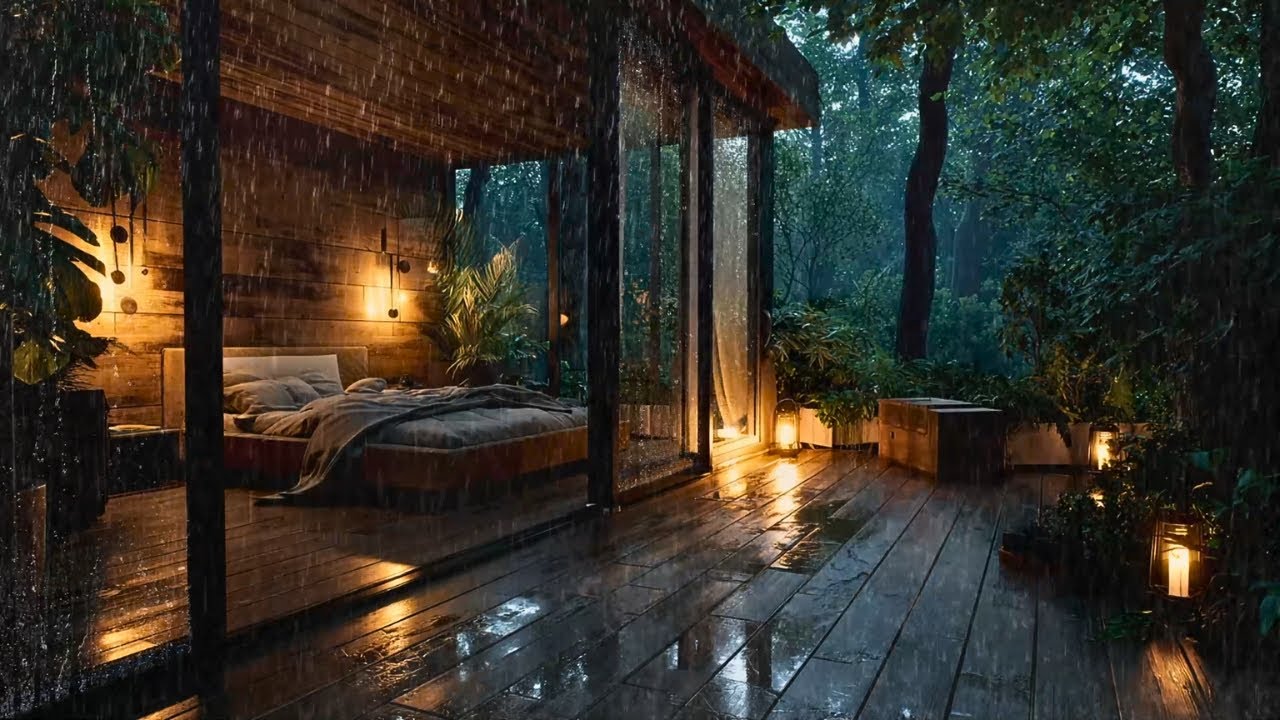 Lluvia Calmante para Dormir - Sonido Relajante para un Sueño Profundo y Sin Anuncios, ASMR