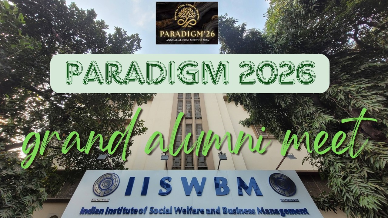 Paradigm 2026 IISWBM Alumni Meet | What Happened Inside?