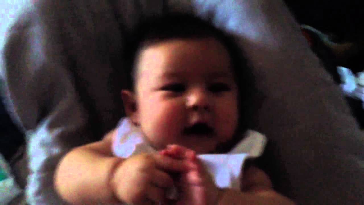 Baby Laughing at Burp