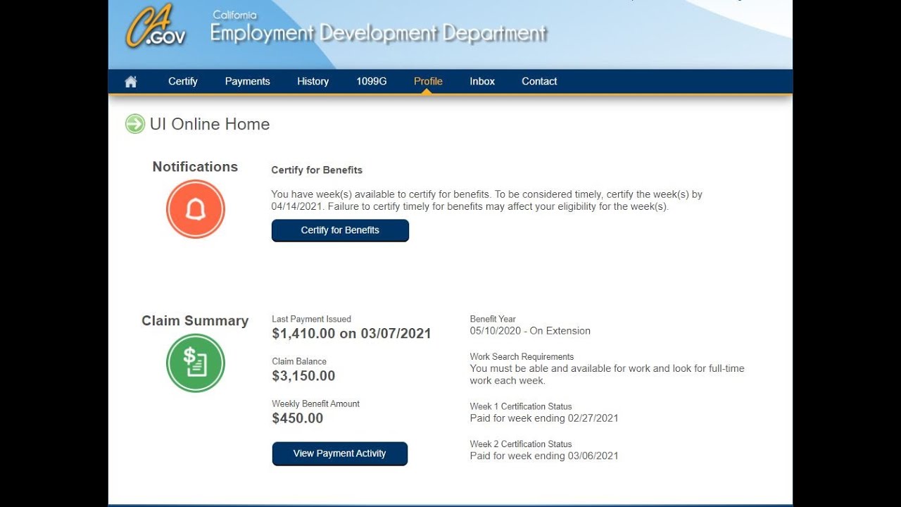 CA EDD Pending, Certifying, Phone Interview, News Updates