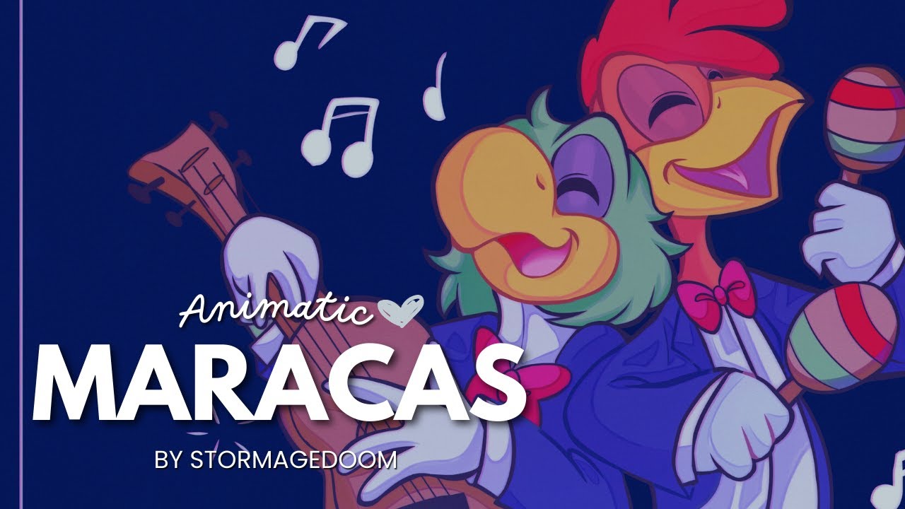Maracas 🎶 | The three caballeros Animatic
