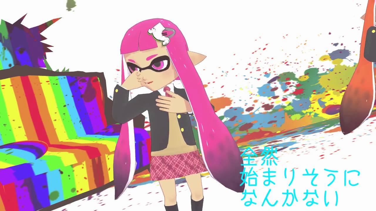 【スプラトゥーン】イカガールでGirls【MMD】
