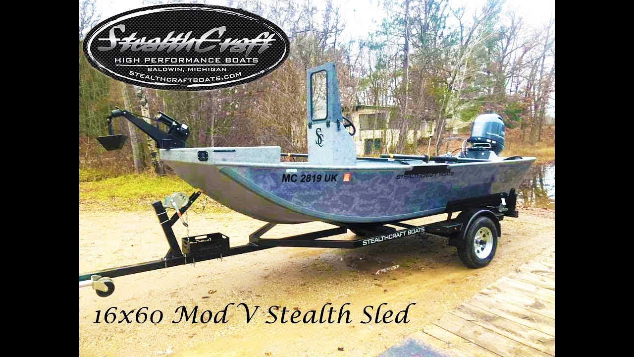 StealthCraft 16x60 Mod V Stealth Sled - 2019 Grand Appearance