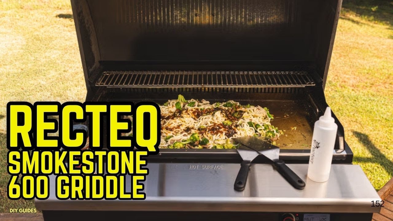 Recteq SmokeStone 600 Griddle Review | Does Pellet Cooking Work On A Griddle?