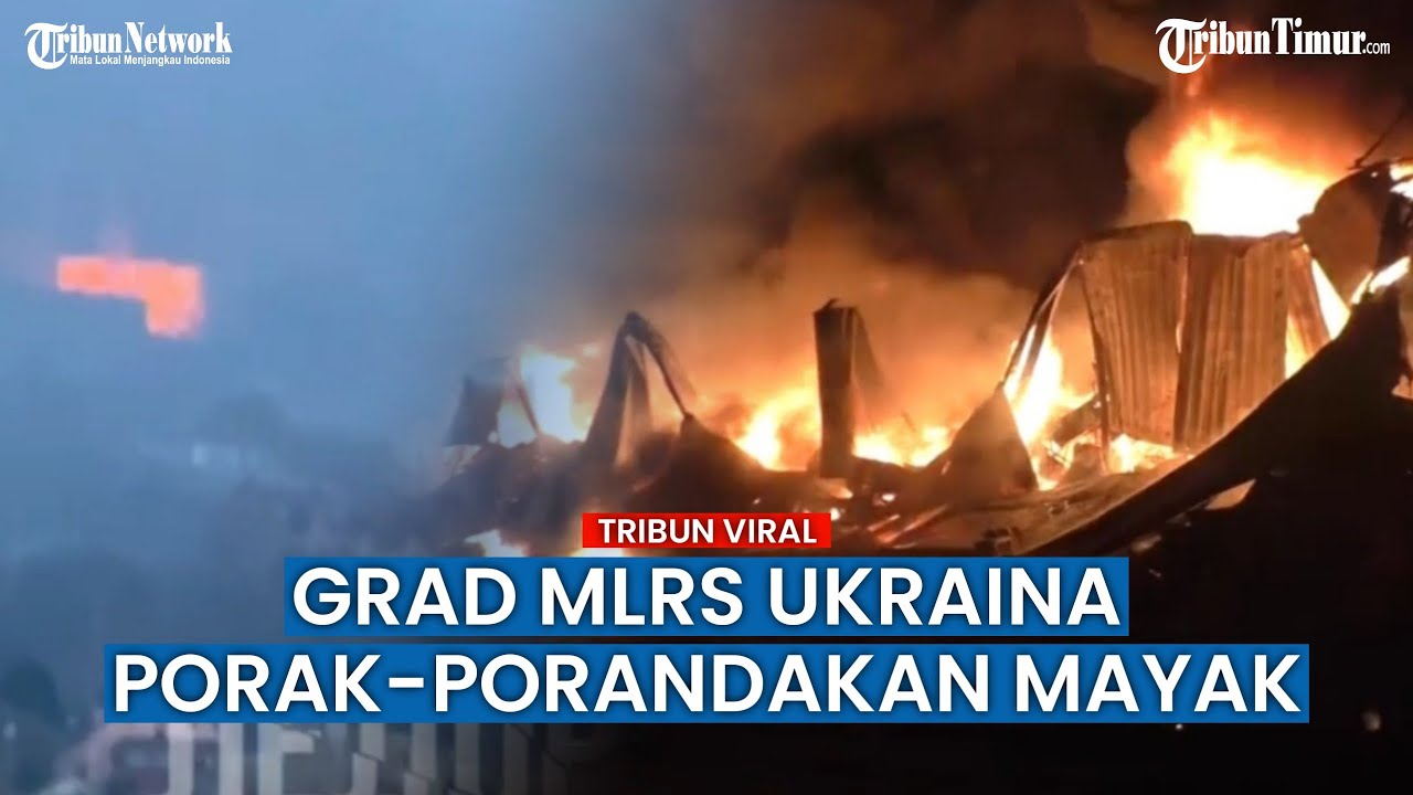 Penampakan Pasar Mayak Donetsk setelah Diserang Artileri Ukraina