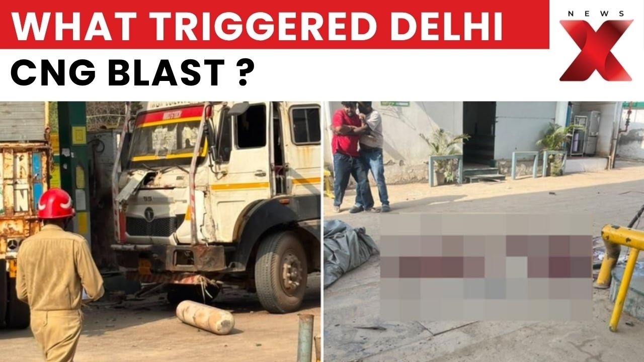 Delhi CNG Pump Blast: 3 Killed as Cylinder-Laden Truck Explodes in Tikri Kalan | NewsX