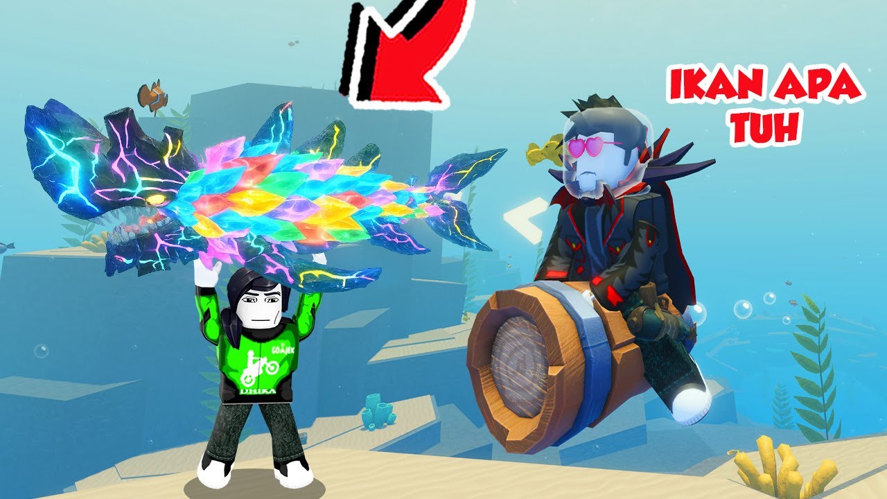 KITA CARI IKAN LANGKA UNTUK JADI KAYA DI ROBLOX ABYSSS!!