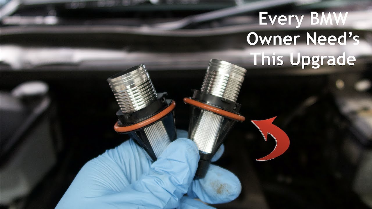 BMW E39 E53 Angel Eye Side Light Led Bulbs Install