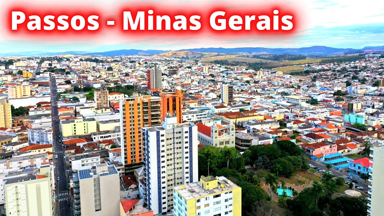 VAMOS CONHECER PASSOS UMA CIDADE BELA E PR&Oacute;SPERA DO SUL DE MINAS GERAIS!