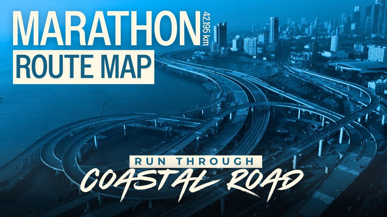 Marathon (42.195 km) Official Route Map | Tata Mumbai Marathon 2026 | #TMM2026 