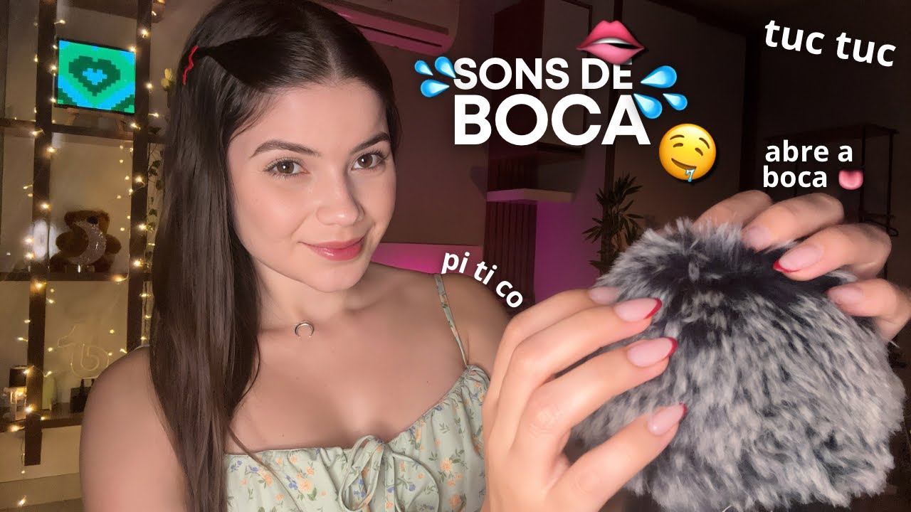 ASMR SONS DE BOCA DO COMEÇO AO FIM | 4K 👄💦