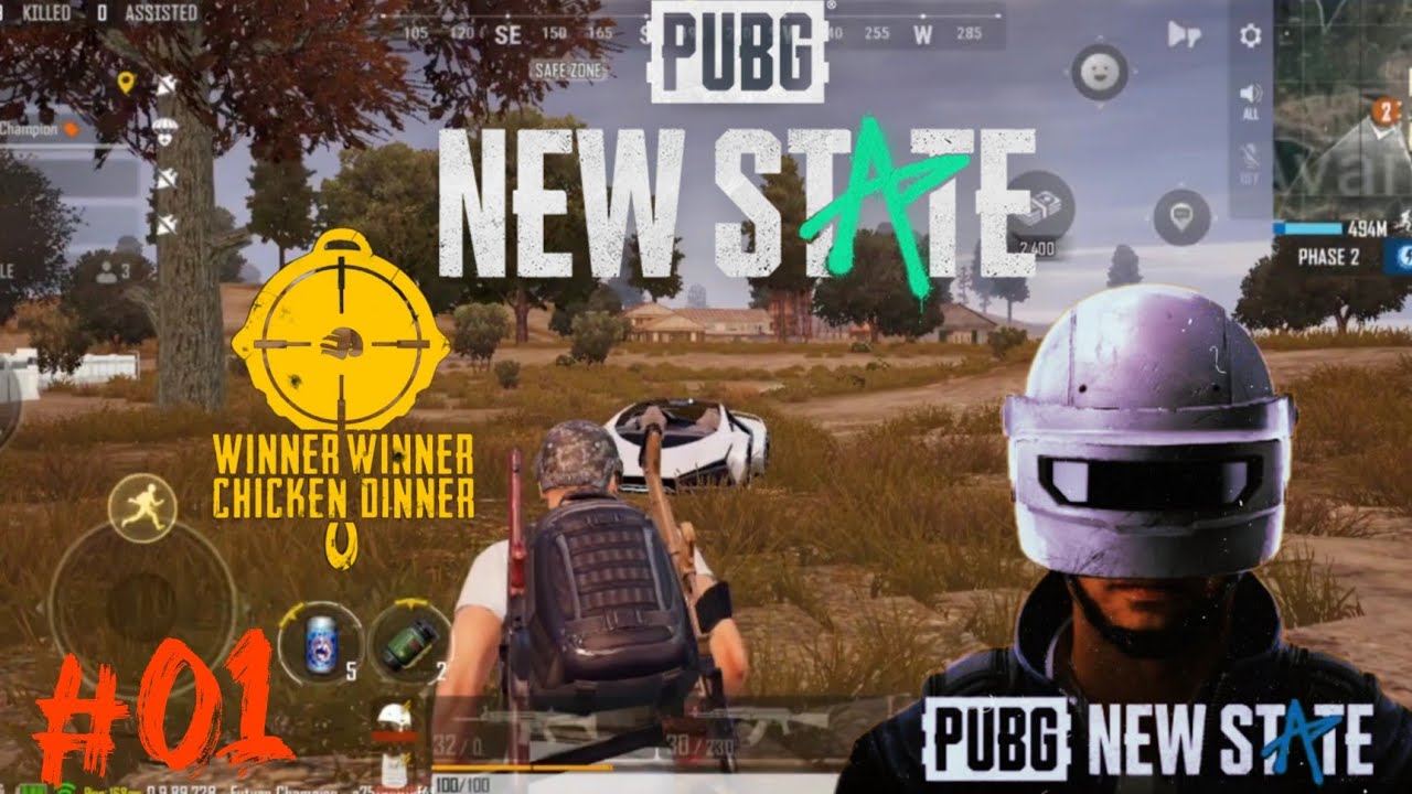 PUBG New State | New State Gameplay Video | First Time@Ravi_Kumar_Gamer | Pro Moves & Chicken Dinner