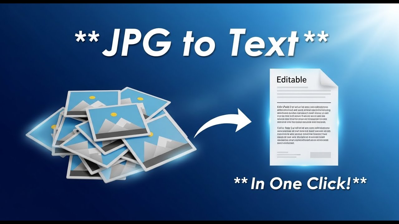 Extract Text From Multiple Images  🔁 JPG to Text Converter in One Click
