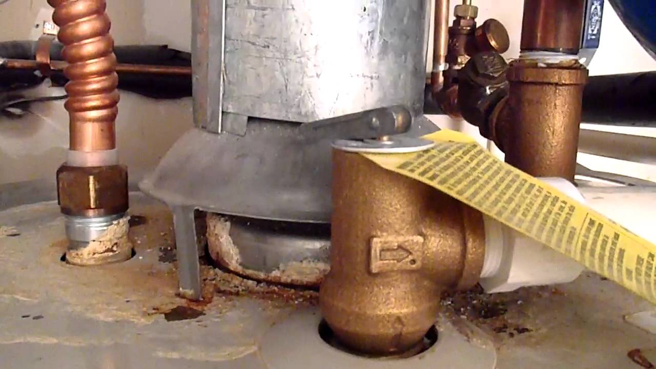 Home Inspector Seattle Finds Bad Hot Water Tank Venting | (425) 207-3688 | CALL US!
