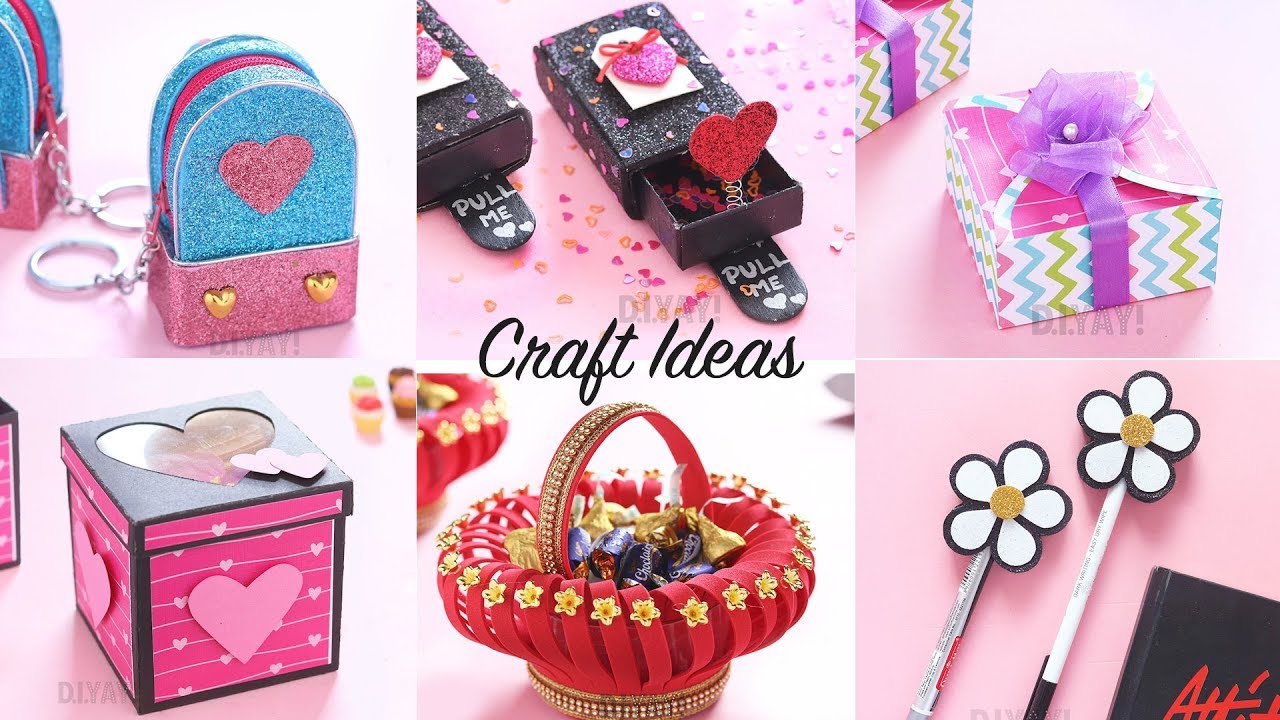 6 EASY CRAFT IDEAS | Craft Ideas | DIY Projects