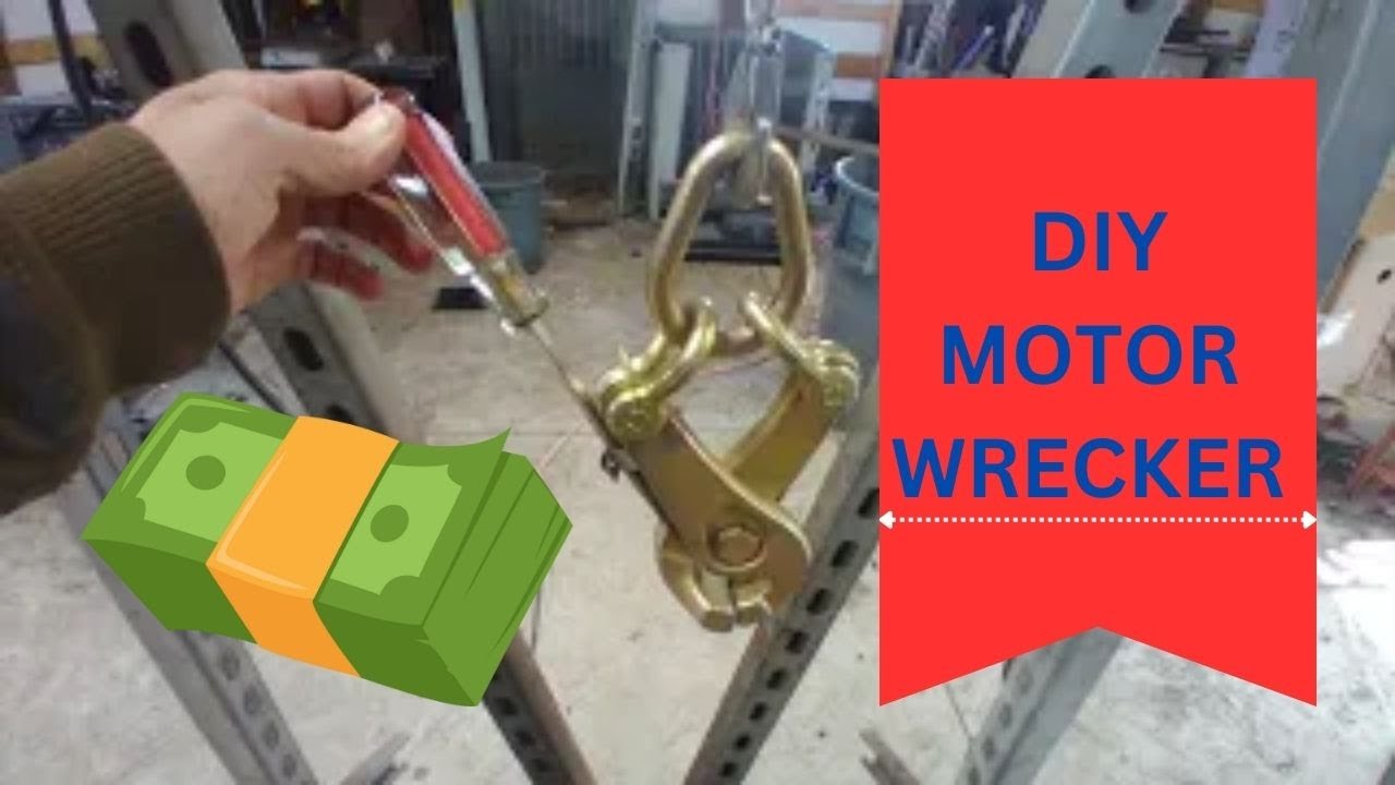 DIY motor wrecker phase 2 #scrap #money