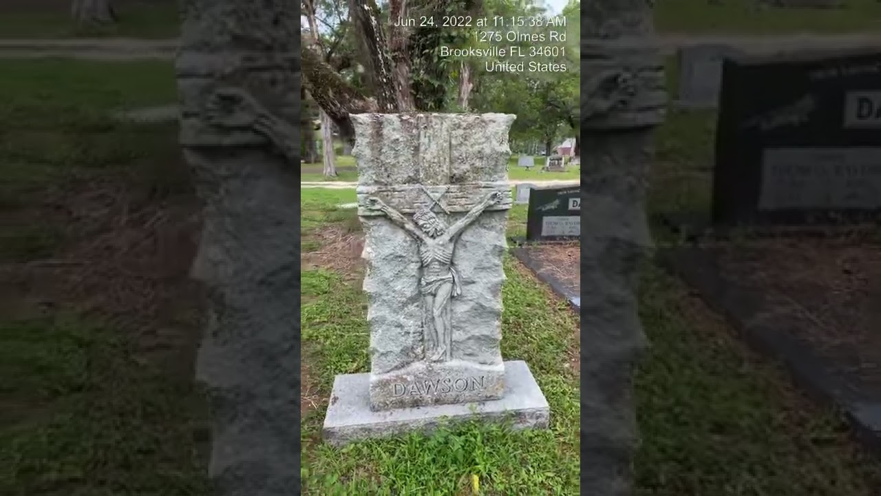 Brooksville Cemetery walk around and history