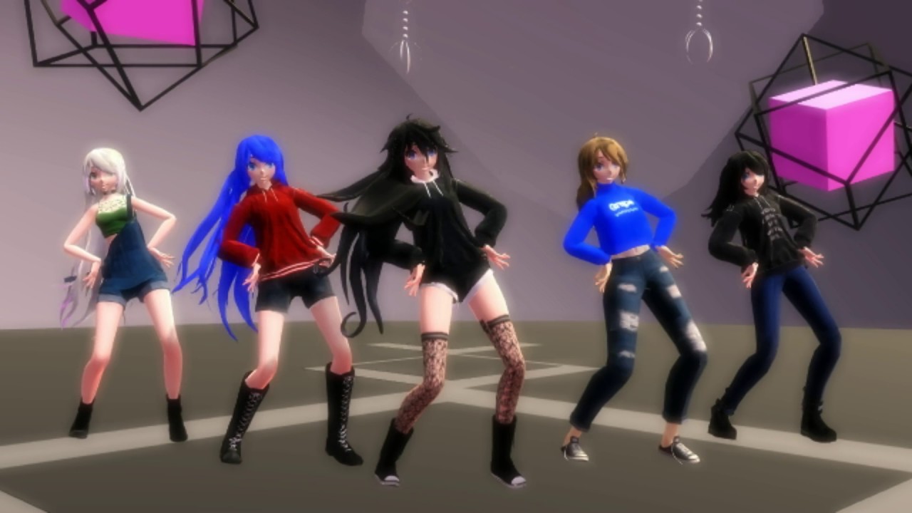 [MMD X Aphmau] Cafeteria Song (Genderbent)