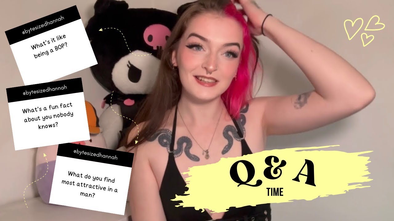 GET TO KNOW ME FOR MY FIRST VIDEO - Q&A
