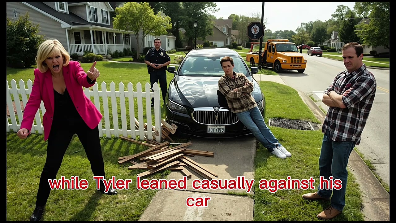 HOA Karen’s Son Hit My Fence, Told Police I’d Pay — Minutes Later His Car Was Gone