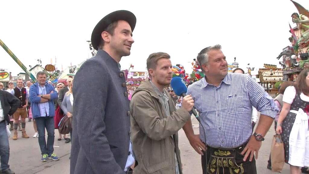 Harry G beim Toboggan auf dem Oktoberfest