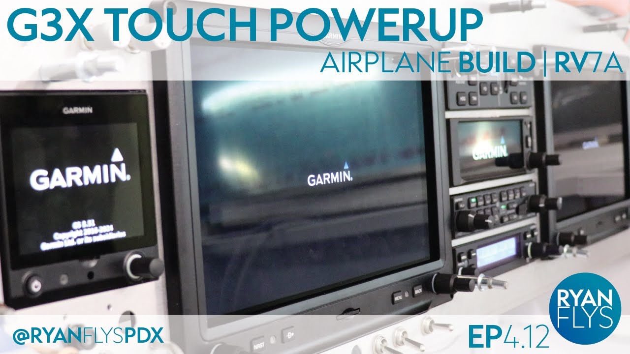 Garmin G3X Touch Powerup and Configuration - RV-7A | EP4.12